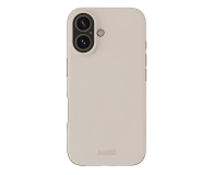 Etui do telefonów Holdit Silicone Case iPhone 16 Light Beige 16507